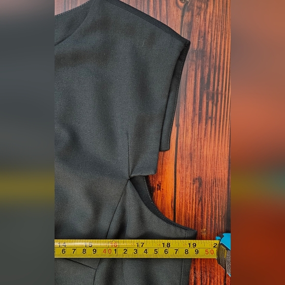 Ann Taylor Dark Green Tailored Sheath Dress Sz 12 - Picture 2 of 9